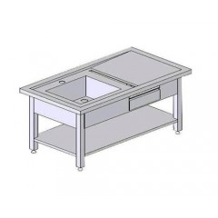 Стіл для обробки риби КИЙ-В СПРР