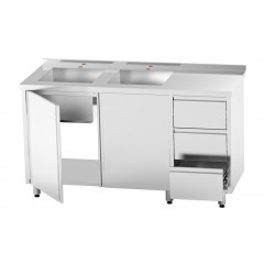 Ванна мийна зварна КИЙ-В ВМС-1-3с