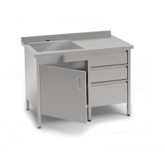 Ванна мийна зварна КИЙ-В ВМС-1-3с