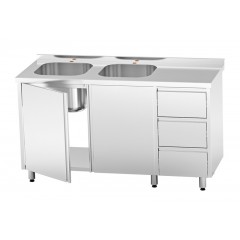 Ванна мийна зварна КИЙ-В ВМС-1-3с