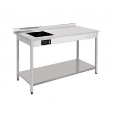 Стіл з індукційними плитами КІЙ-В СВК-4-1І (1100х600, 3,5 кВт)