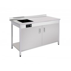 Стіл з індукційною плитою КИЙ-В СТВК-4-1І (1100х600, 3,5 кВт)