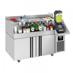 Стол холодильный барный GGM Gastro BGKF150
