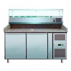 Стол холодильный с витриной Cooleq PZ 2600TN-VRX 1500/380