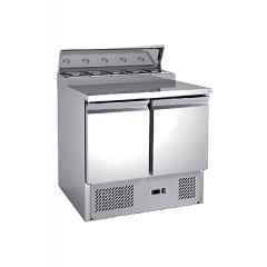 Стол холодильный саладетта Hurakan HKN-GXSD2GN-SC