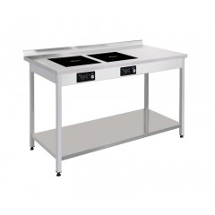 Стол с индукционными плитами КИЙ-В СВК-4-2І (1100х600, 7 кВт)