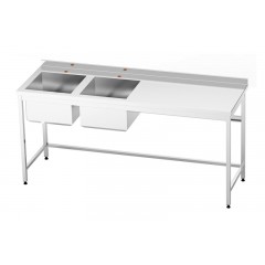 Стол с ванной моечной сварной Orest TWSI-2