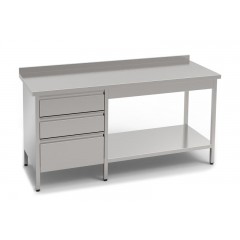 Стол-тумба КИЙ-В СТВ-3Я-Н-1П 1100х600