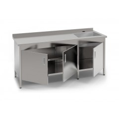 Стол-тумба с ванной моечной КИЙ-В СТМВ-1С-3ДР