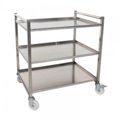 Тележка сервировочная Tehma 3 полки 900х700х1000 мм.