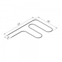 ТЕН КИЙ-В 200 В 8,5 / 1,2 Т 220 ПЕД-4