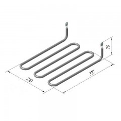 ТЕН КИЙ-В 191 В 10 / 2,6 Т 220 ЖП