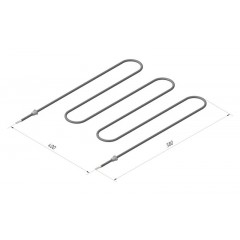 ТЭН на печь для пиццы ПП-1К-780 КИЙ-В 300 С 8/1,5 Т 220