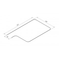 ТЭН на шкаф пекарский КИЙ-В 296ВКВ 8/1,5Т220 М3