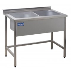 Ванна моечная из нержавейки КИЙ-В МВ-5-2С