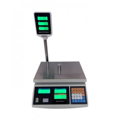 Весы торговые Днепровес ВТД-ЕД-ЖК до 30 кг.