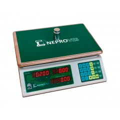 Весы торговые Днепровес ВТД-ЛД1 СВ до 30 кг.