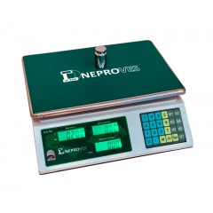 Весы торговые Днепровес ВТД-ЛД1 ЖК до 30 кг.