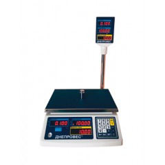 Весы торговые Днепровес ВТД-РС до 30 кг.