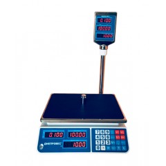 Весы торговые Днепровес ВТД-СЛ до 15 кг.