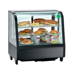 Витрина кондитерская настольная GoodFood RTW100L Premium черная