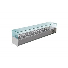 Витрина холодильная Hurakan HKN-GXD1800GC