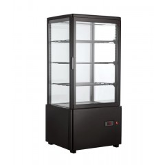Холодильная витрина  Hurakan HKN-UPD78B black
