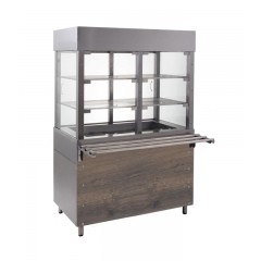 Витрина холодильная кондитерская КИЙ-В ВХК-1200 Д (Декор)