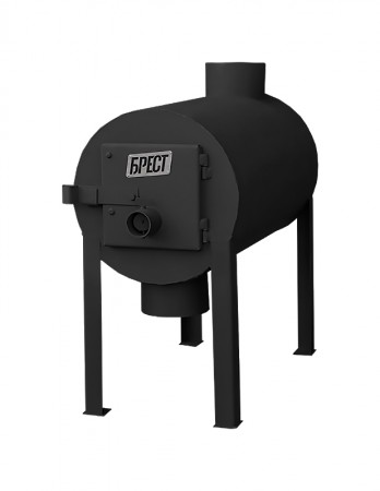 Печь буржуйка ЭкоЖар Брест 200 вертикальная