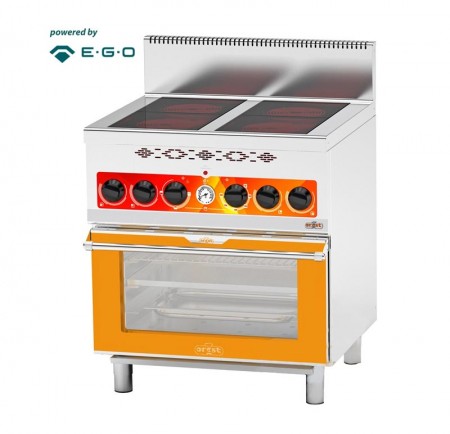 Плита инфракрасная с духовкой Orest CESIf-4-OG (конвекция)