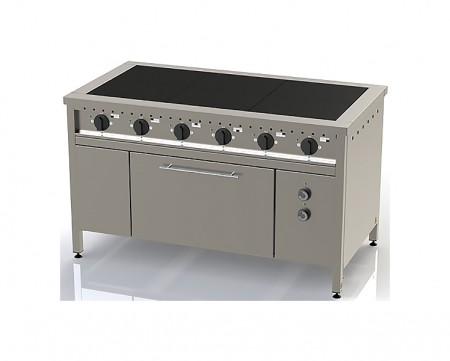 Плита электрическая АРТЕ-Н ПЕ-6Д Чугунные конфорки