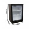 Барный холодильник для напитков GGM Gastro BKTG1S