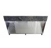 Холодильный стол для пиццы с гранитной поверхностью, 3адний борт Tehma 1201