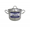 Кастрюля нержавеющая 4 л с крышкой Ozti 0121.02013.21