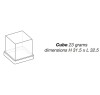 Льдогенератор кубикового льда Brema CB640AHC B-QUBE