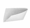 Бумажный пакет уголок белый жиростойкий 200х140 мм. (582)