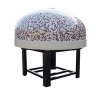 Дровяная печь для пиццы AS TERM D120K Mosaic Brown Wave