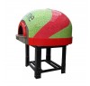 Дровяная печь для пиццы AS TERM D120K Mosaic Green & Red