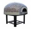 Дровяная печь для пиццы AS TERM D120K Mosaic Brown Wave