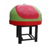 Дровяная печь для пиццы AS TERM D120K Mosaic Green & Red