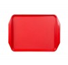 Поднос прямоугольный с ручками 43х31 см FoRest 591801 красный