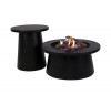 Стол подставной COSI Cosiglobe sidetable для стола-камина Cosiglobe Black