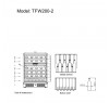 Шкаф винный Tefcold TFW200-2S