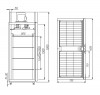 Медицинский холодильный шкаф Полюс R1400 Сarboma