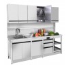 Кухня з нержавіючої сталі КИЙ-В