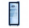 Шкаф холодильный GoodFood BC170NBW2LEDBLUE черно-белый