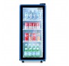 Холодильный шкаф GoodFood BC170NBW2LEDBLUE черно-белый