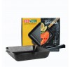 Квадратная чугунная сковорода гриль Optima-Black Brizoll O262650G-P1