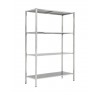 Стеллаж из нержавеющей стали 4 полки Tehma