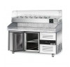 Холодильный стол с витриной GGM Gastro POS158ND#AGG153ND